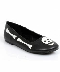 Ellie Shoes Children Shoes Bones And Skull Ballet Flats