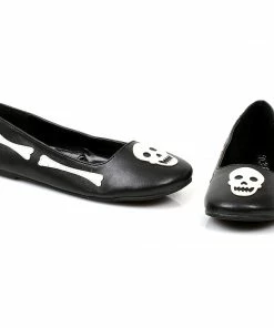 Ellie Shoes Children Shoes Bones And Skull Ballet Flats