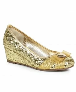 Ellie Shoes Women's Glitter Princess Shoe With Heart Décor
