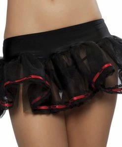 Roma Costume Petticoat With Ribbon Weave Hem