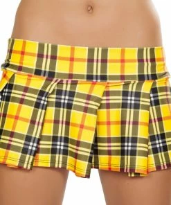 Roma Costume Pleated School Girl Skirt CLOTHING