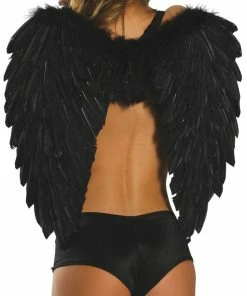 Roma Costume Feathered Wings ACCESORIES