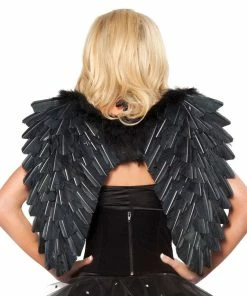Roma Costume Feathered Wings ACCESORIES