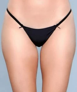 Be Wicked My Go-To Thong Black