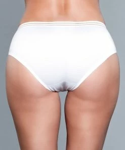 Be Wicked Roxy Panty White LINGERIE