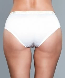 Be Wicked Roxy Panty White LINGERIE