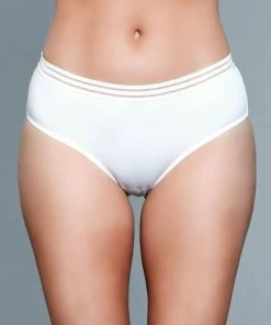 Be Wicked Roxy Panty White LINGERIE