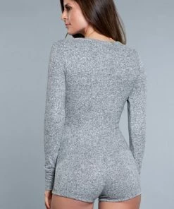Be Wicked Nala Romper Grey
