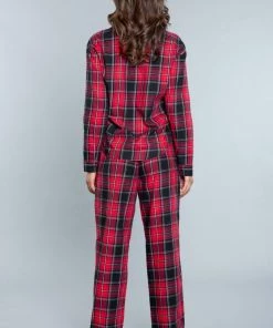 Be Wicked Saige PJ Set Red SLEEPWEAR