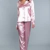 Be Wicked Tessa Satin Set Rose 1 Be Wicked Tessa Satin Set Rose