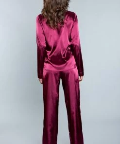 Be Wicked Tessa Satin Set White SLEEPWEAR