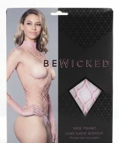 Be Wicked Tops Dancing All Night Bodystocking Pink