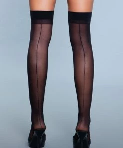 Be Wicked Favorite Day Thigh Highs Black