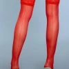 Be Wicked Keep A Secret Thigh Highs Red 2 Be Wicked Keep A Secret Thigh Highs Red