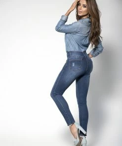 Espiral Butt Lifting Jeans With Girdle Lining CLOTHING