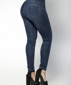 Espiral CLOTHING Butt Lifting Jeans With Side Zipper