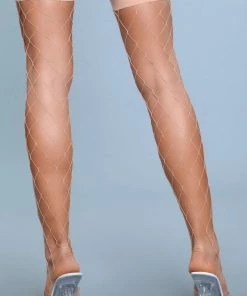 Be Wicked Caught In My Trap Thigh Highs Nude Hosiery 7 Be Wicked Caught In My Trap Thigh Highs Nude Hosiery