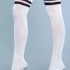 Be Wicked Going Pro Thigh Highs White