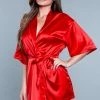 Be Wicked Home Alone Robe Red LINGERIE 2 Be Wicked Home Alone Robe Red LINGERIE