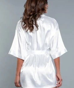 Be Wicked Home Alone Robe White