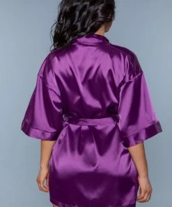 Be Wicked Getting Ready Robe Burgundy 7 Be Wicked Getting Ready Robe Burgundy