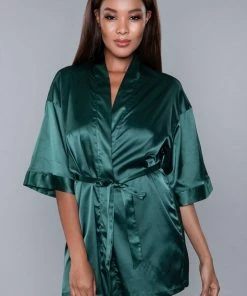 Be Wicked Getting Ready Robe Forest