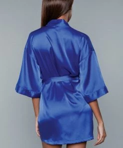 Be Wicked Getting Ready Robe Blue