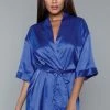 Be Wicked Getting Ready Robe Blue