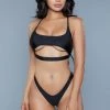 Be Wicked Gianna 2 Piece Swimsuit Black SWIMWEAR
