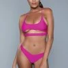 Be Wicked Gianna 2 Piece Swimsuit Hot Pink