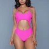 Be Wicked Alina One Piece Swimsuit Pink