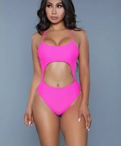 Be Wicked Alina One Piece Swimsuit Pink