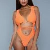 Be Wicked Makayla One Piece Swimsuit Orange