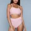 Be Wicked Chanity Swimsuit Pink SWIMWEAR