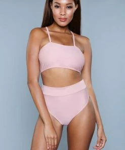 Be Wicked Chanity Swimsuit Pink SWIMWEAR