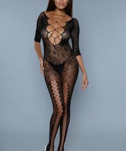 Be Wicked LINGERIE Fire & Desire Bodystocking
