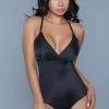 Be Wicked What Waist Shapewear Bodysuit Black LINGERIE