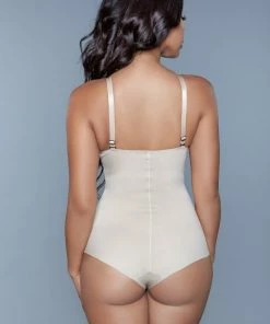 Be Wicked What Waist Shapewear Bodysuit Nude
