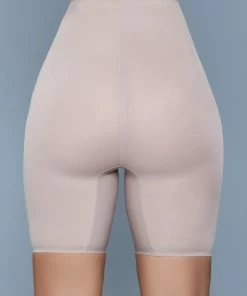 Be Wicked LINGERIE Think Thin Shapewear Shorts Nude
