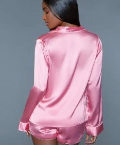 Be Wicked Pink Sadie Pajamas Set