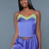 Be Wicked SLEEPWEAR Callie Satin Set