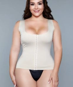 Be Wicked Miraculous Shapewear Top Nude