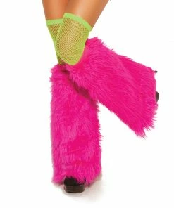 Elegant Moments RAVE & FESTIVAL Furry Leg Warmers