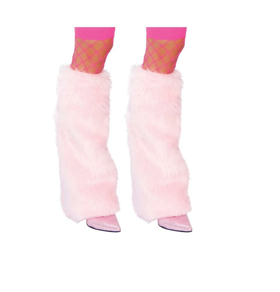 Roma Costume Faux Fur Leg Warmers ACCESORIES 6 Roma Costume Faux Fur Leg Warmers ACCESORIES
