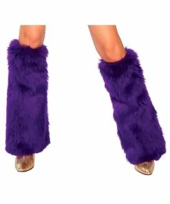 Roma Costume Faux Fur Leg Warmers ACCESORIES 23 Roma Costume Faux Fur Leg Warmers ACCESORIES