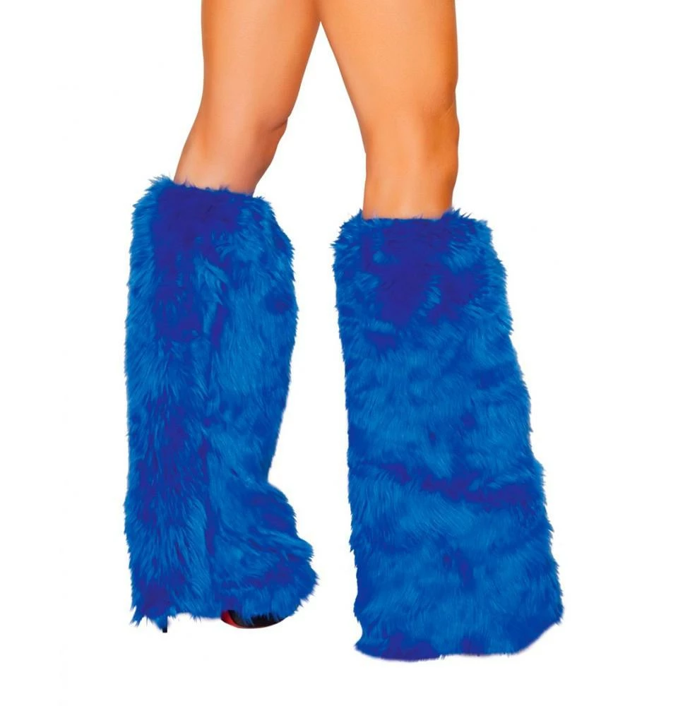 Roma Costume Faux Fur Leg Warmers ACCESORIES 8 Roma Costume Faux Fur Leg Warmers ACCESORIES