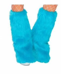 Roma Costume Faux Fur Leg Warmers ACCESORIES 24 Roma Costume Faux Fur Leg Warmers ACCESORIES