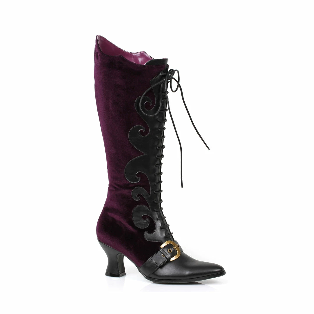 Ellie Shoes Victorian Boot With Lace Up 6 Ellie Shoes Victorian Boot With Lace Up