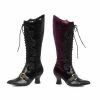 Ellie Shoes Victorian Boot With Lace Up