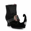 Ellie Shoes Velvet Elf Ankle Boot